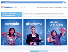 Tablet Screenshot of coolnex.imusica.com.br
